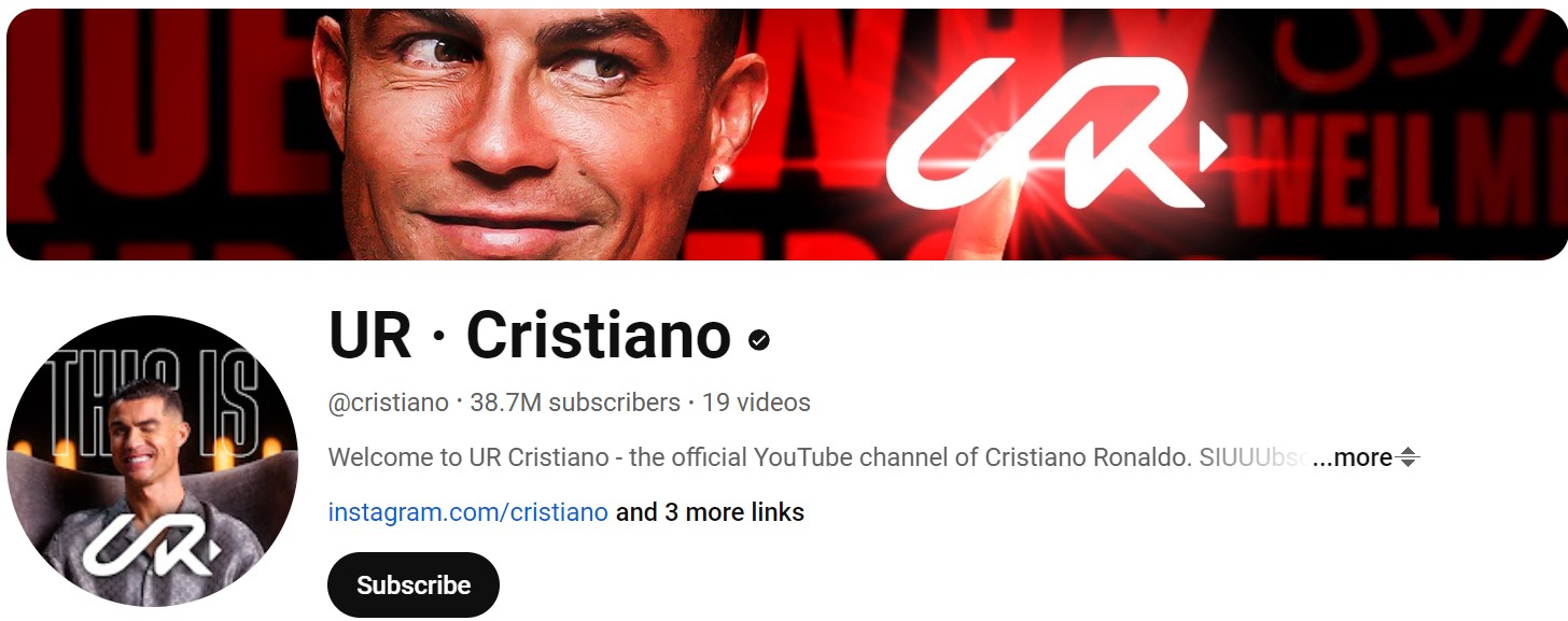 Cristiano Ronaldo's Record-Breaking YouTube Launch